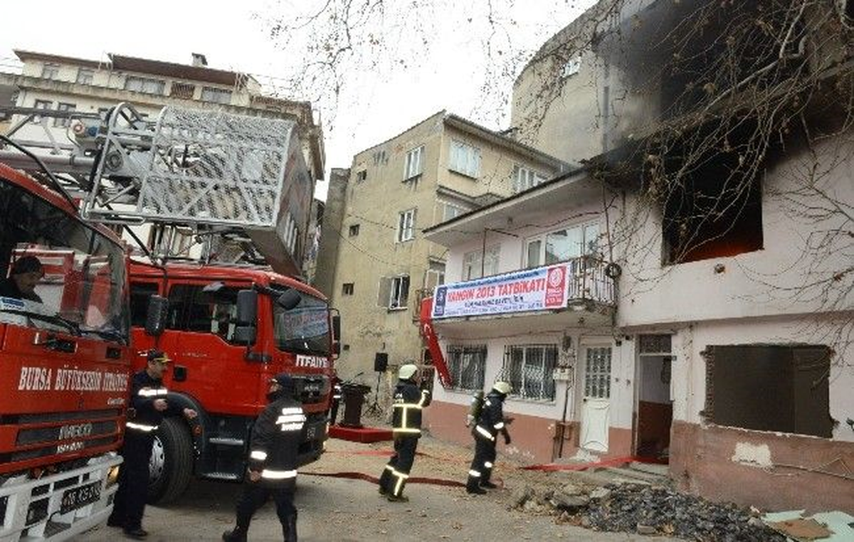 Büyükşehir Belediyesinden Yangın Tatbikatı