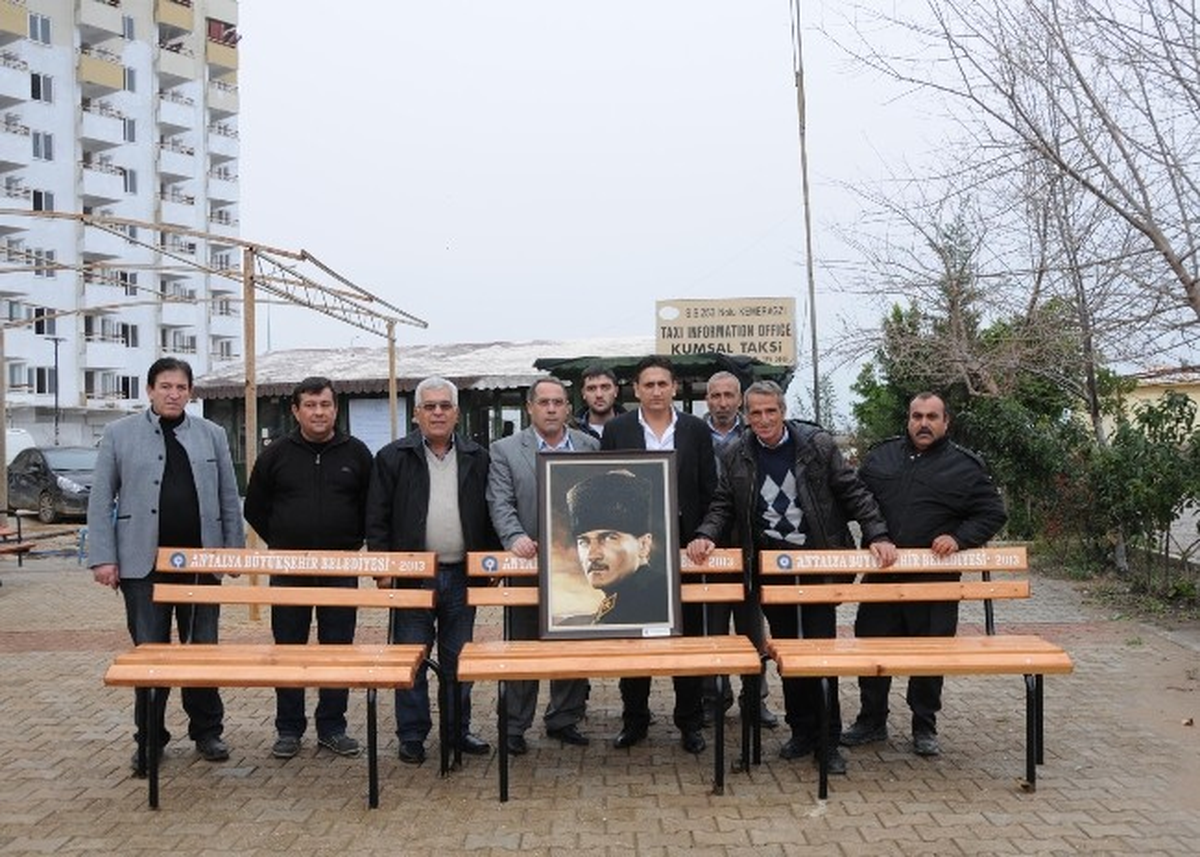 Büyükşehir\'den Taksi Duraklarına Yeni Yıl Armağanı