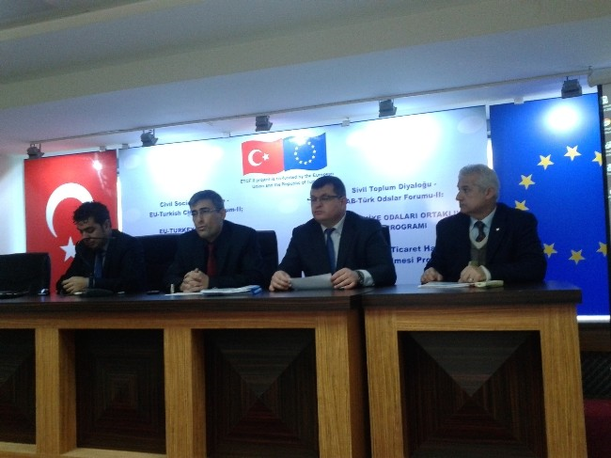 Çaycuma\'da, Tarıma Dayalı Ekonomik Yatırımların Desteklenmesi Projesi Toplantısı