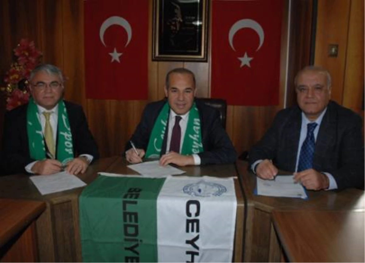 Ceyhan Belediyespor Sponsorluk Anlaşmasını Yeniledi