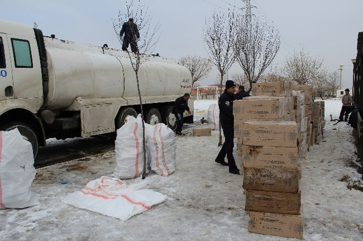 Elazığ\'da 87 Bin 500 Paket Kaçak Sigara Ele Geçirildi