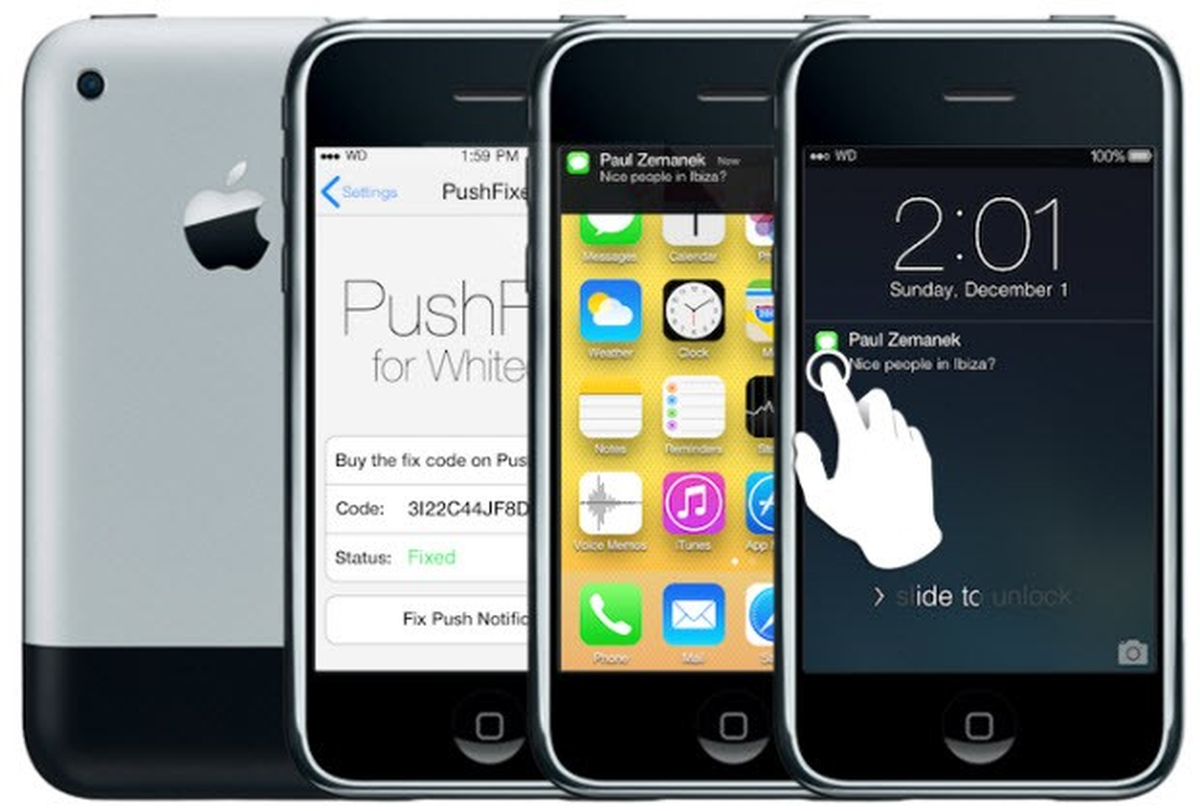 Eski iPhone\'unuza iOS 7!