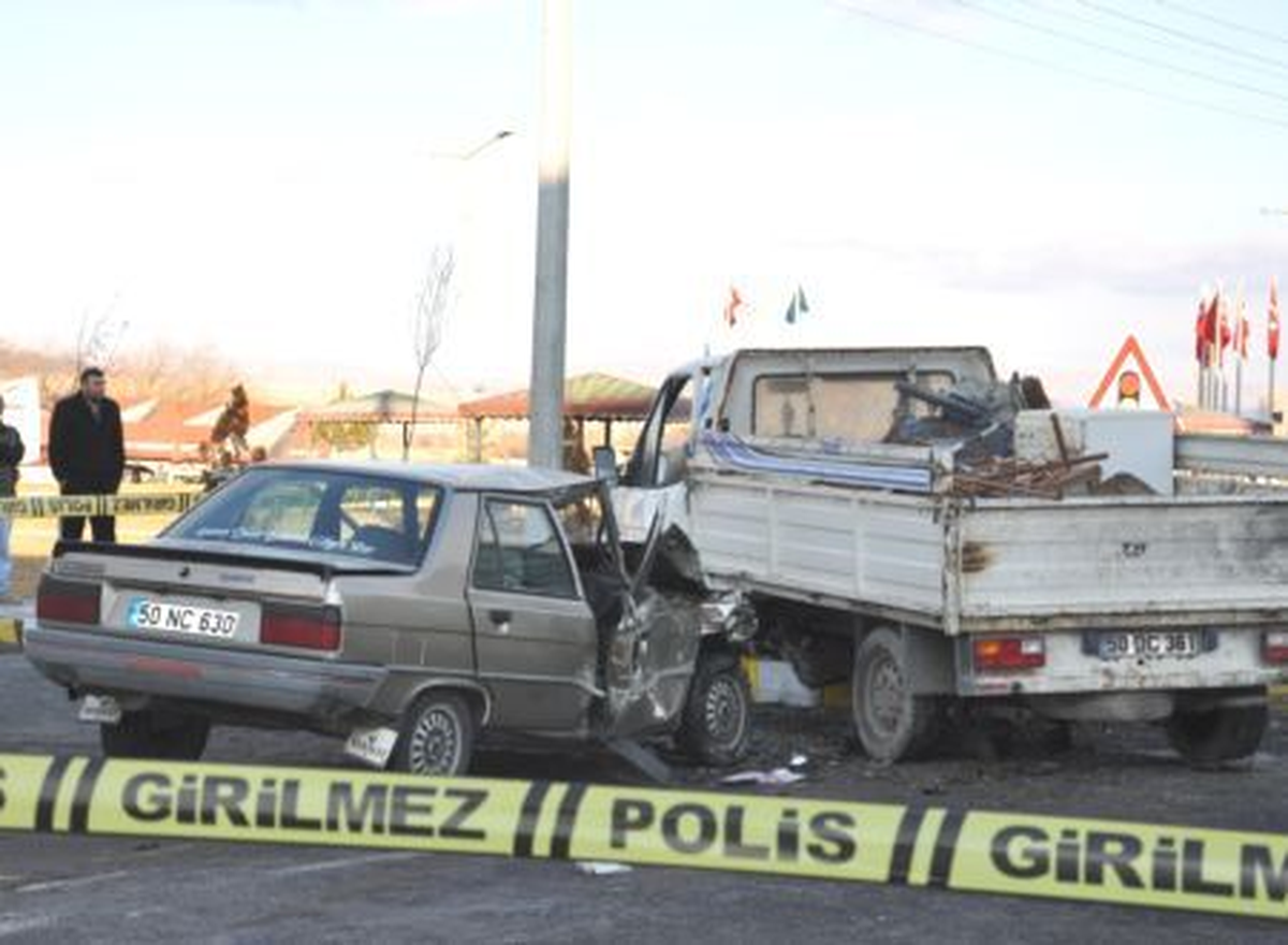 Gülşehir\'de Trafik Kazası: 1 Yaralı