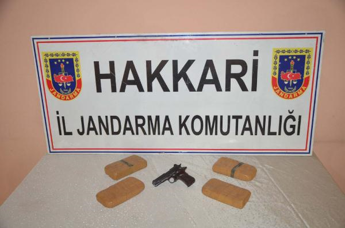 Hakkari\'de Uyuşturucu Operasyonu