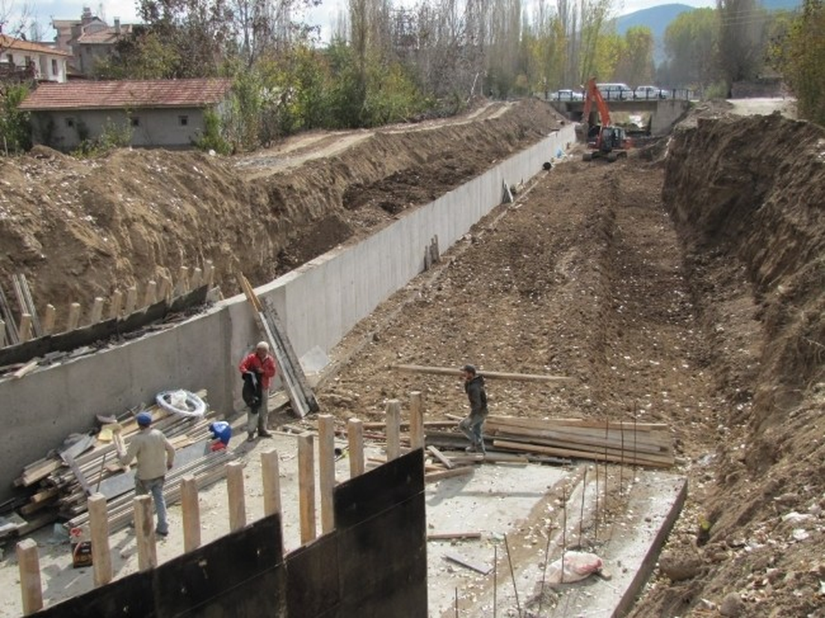 Hisarcık ve Emet\'te Taşkın Koruma Projesi