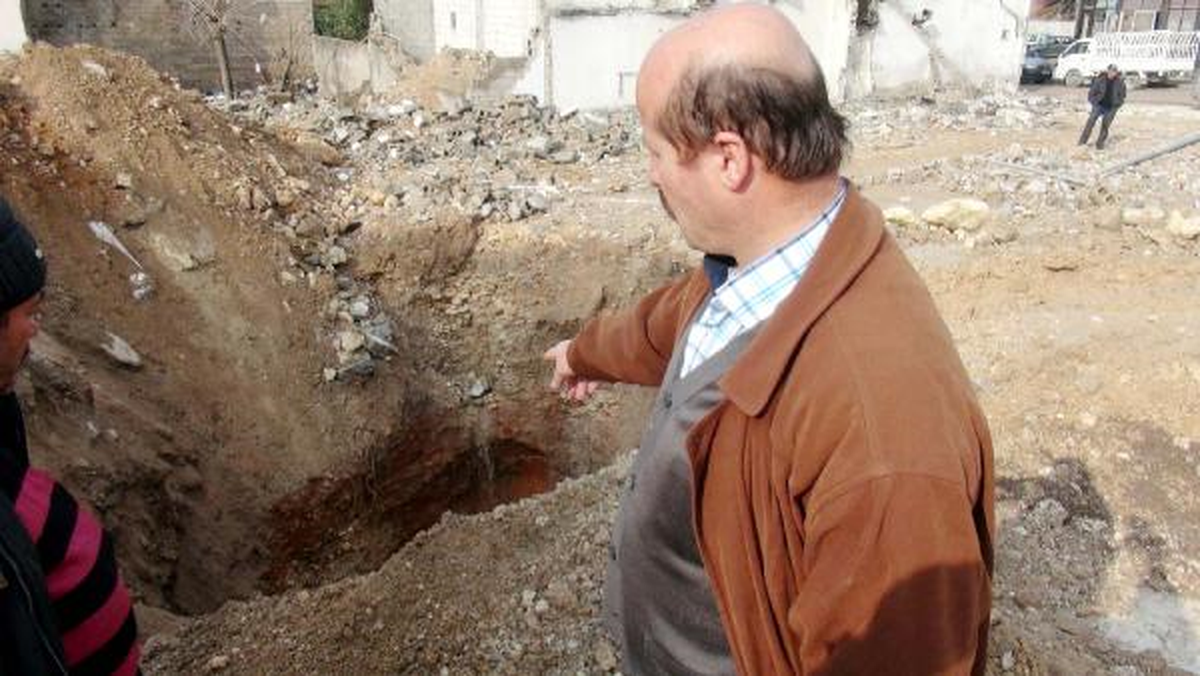 İnşaat Alanı Çöktü, Mağaralar Ortaya Çıktı