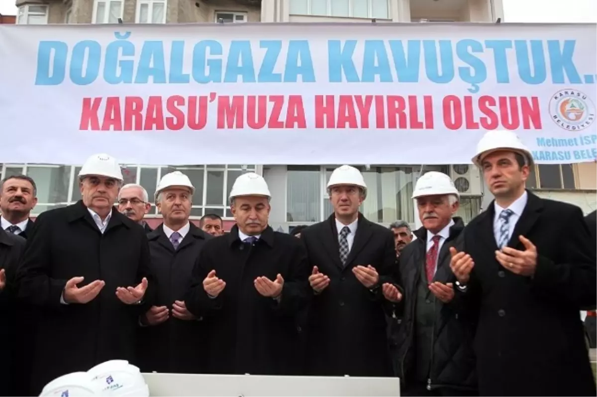 Karasu'da Doğalgaz Sevinci