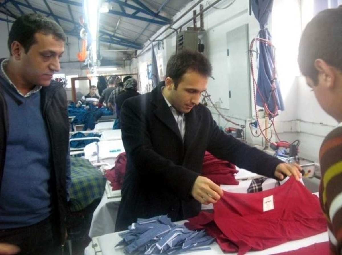 Kaymakam\'dan Fabrikaya Ziyaret