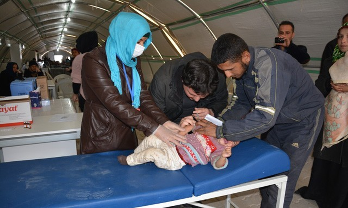 Kaymakam Kotan, Suriyeli Sığınmacıları Ziyaret Etti