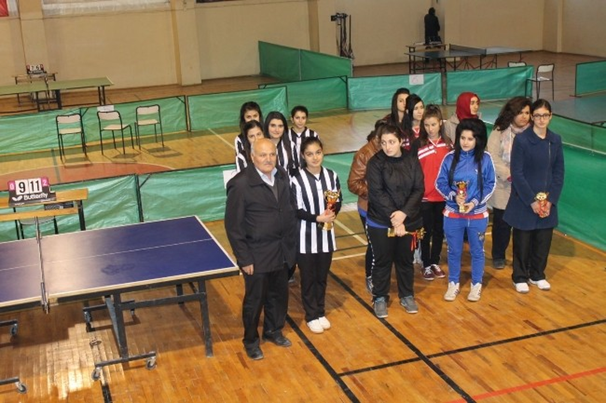 Öğrenciler Masa Tenisinde Yarıştı
