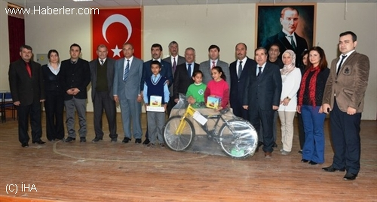 Resim Yarışması Birincisine Bisiklet