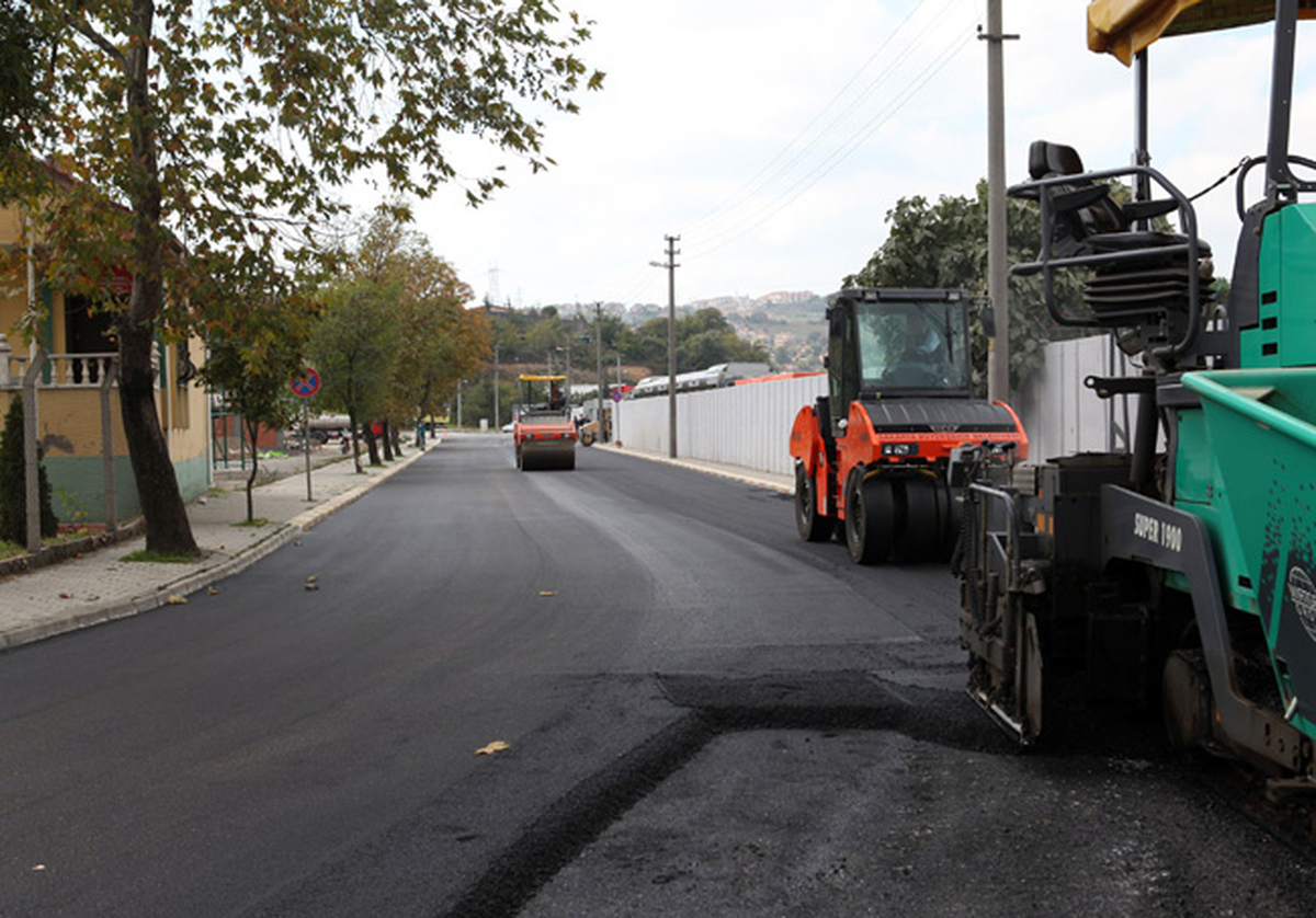Sakarya\'da Yol Asfaltlama Çalışmaları