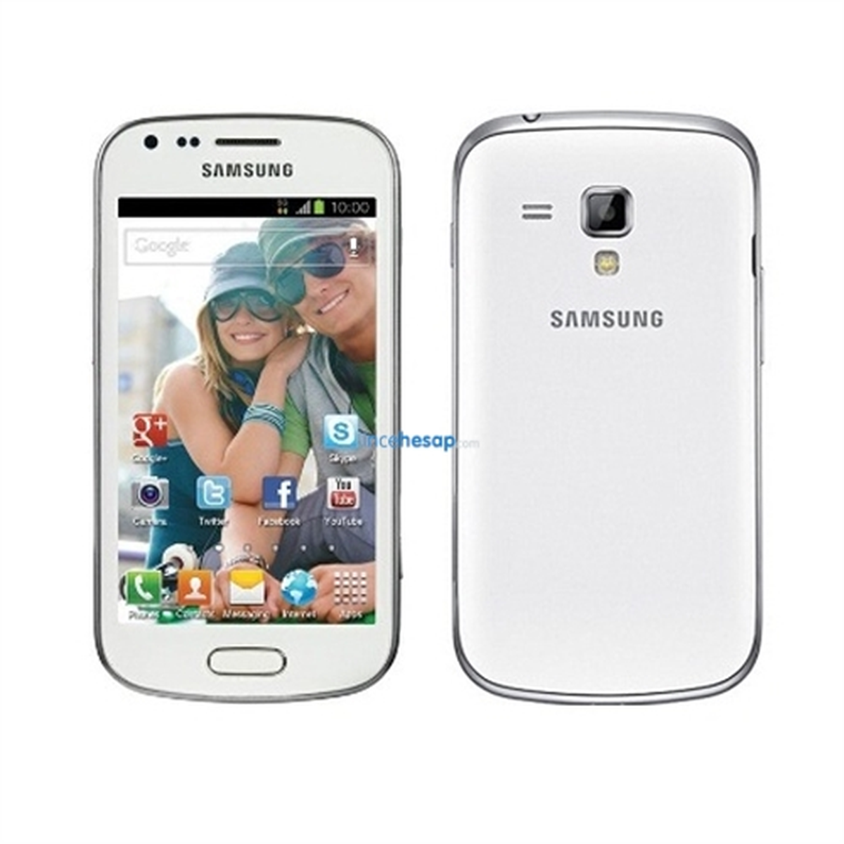 Samsung S7560 Galaxy Trend Beyaz