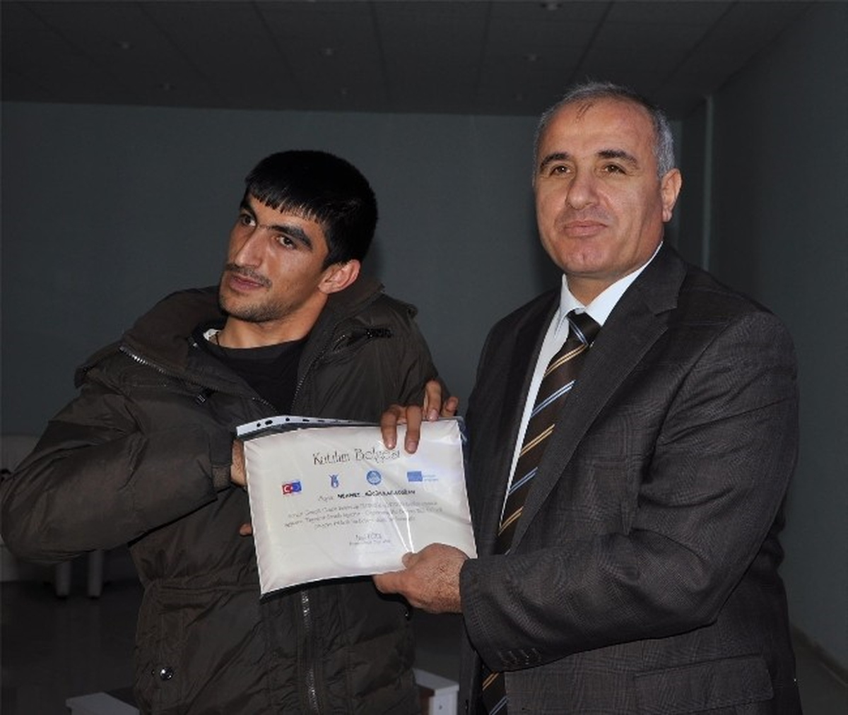 Sorgun\'da Engelli Kursiyerler Düzenlenen Törenle Sertifikalarını Aldı