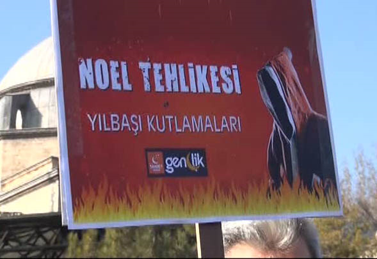 Tokat\'ta Yılbaşı Kutlamaları Protesto Edildi