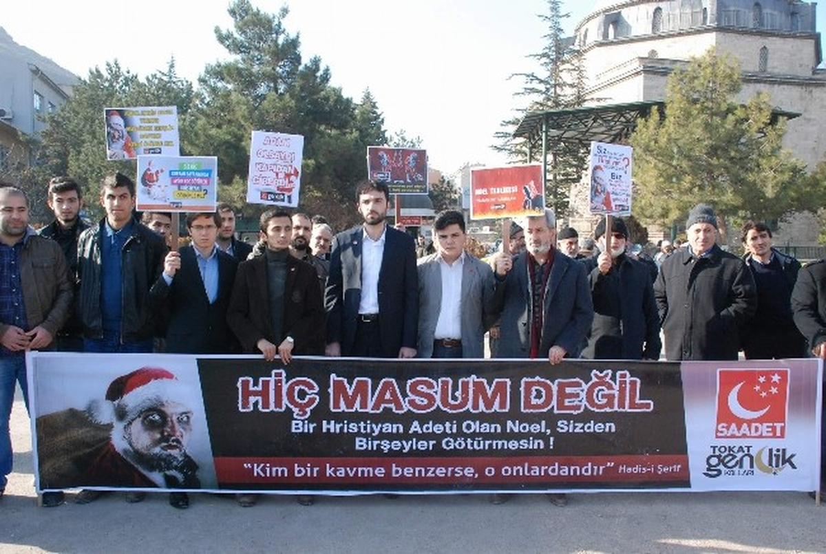 Yılbaşı Kutlamaları Protesto Edildi