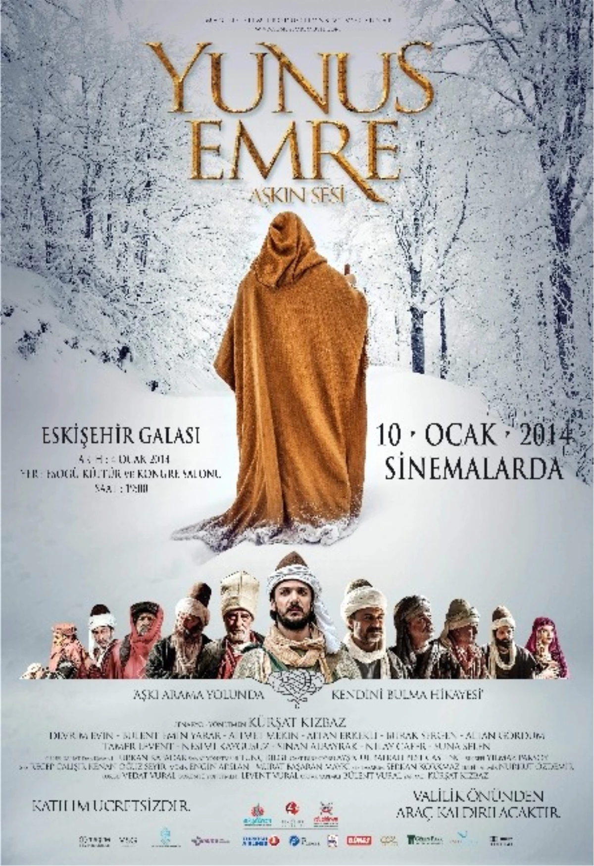 Yunus Emre-Aşkın Sesi" Filminin İlk Galası Eskişehir\'de