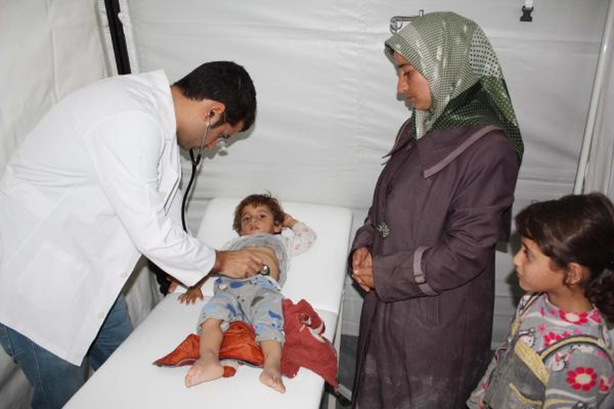 Adıyaman Çadır Kentte 1 Yılda 398 Bebek Dünyaya Geldi
