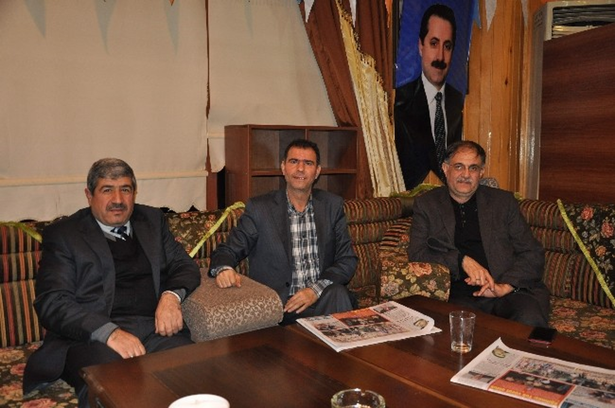 AK Parti Şanlıurfa Eski İl Başkanları SKM\'yi Ziyaret Etti