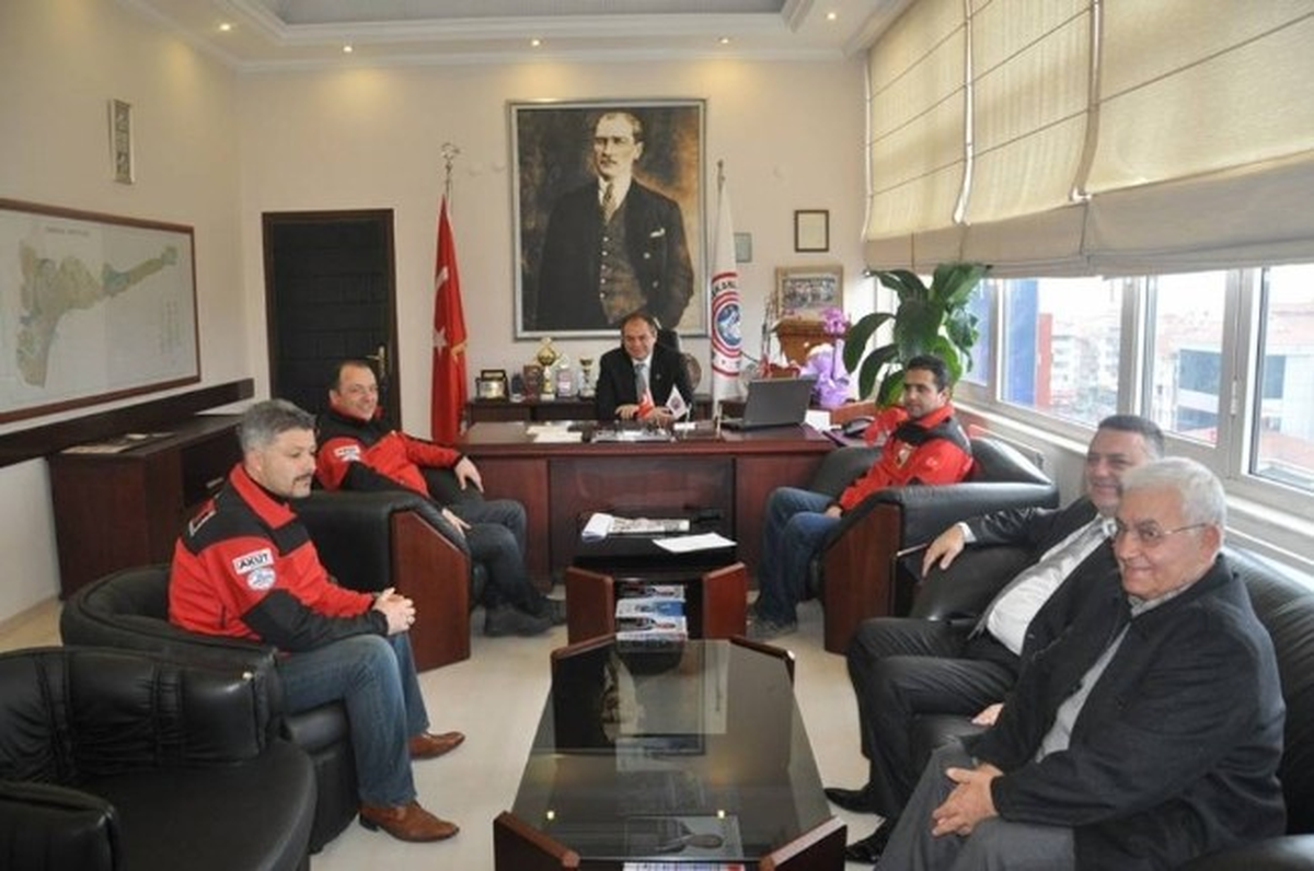 Akut\'tan Tekirdağ Belediye Başkanı Dalgıç\'a Ziyaret