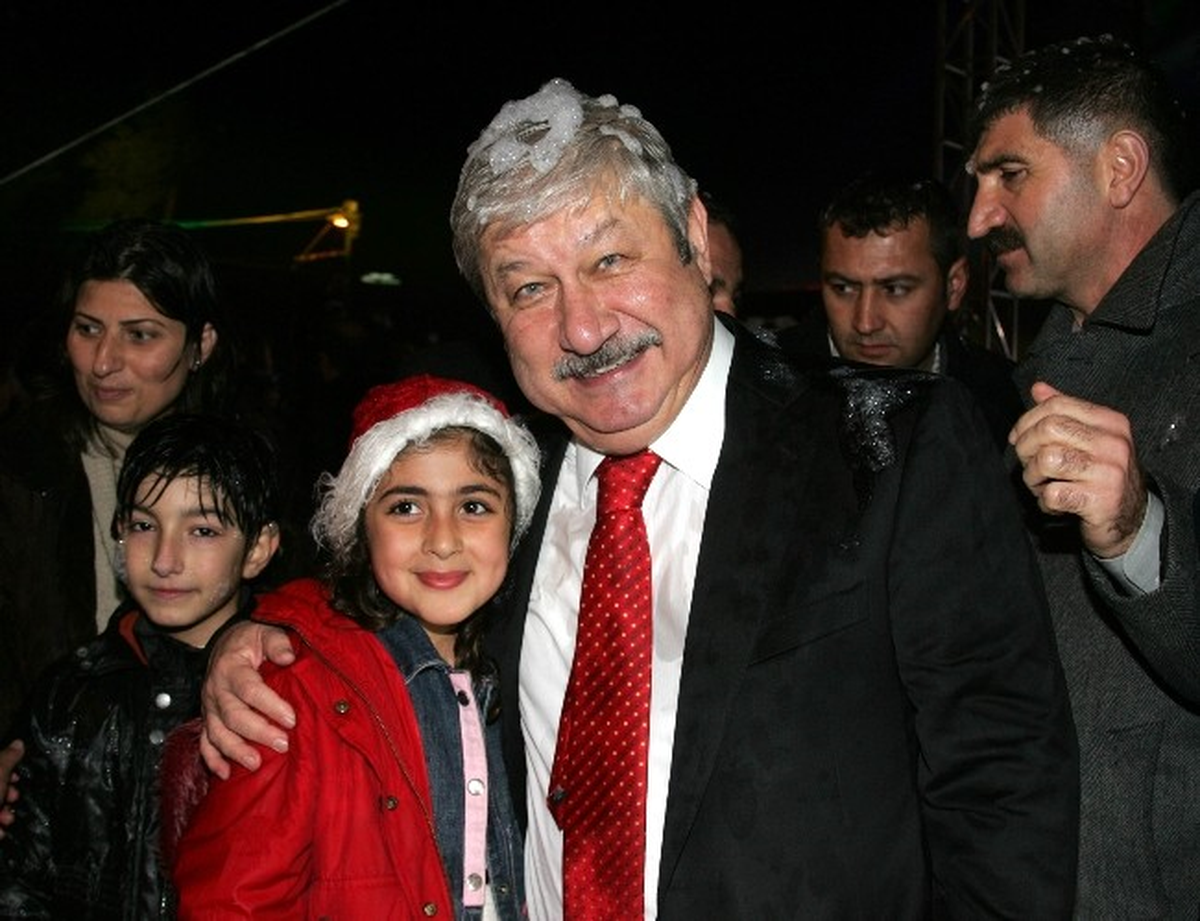 Antalya\'ya Yeni Yılda Kar Yağdı