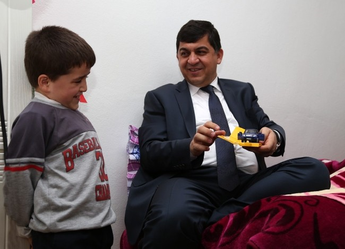 Başkan Fadıloğlu, Yeni Yıla Duygu Dolu Anlarla Girdi