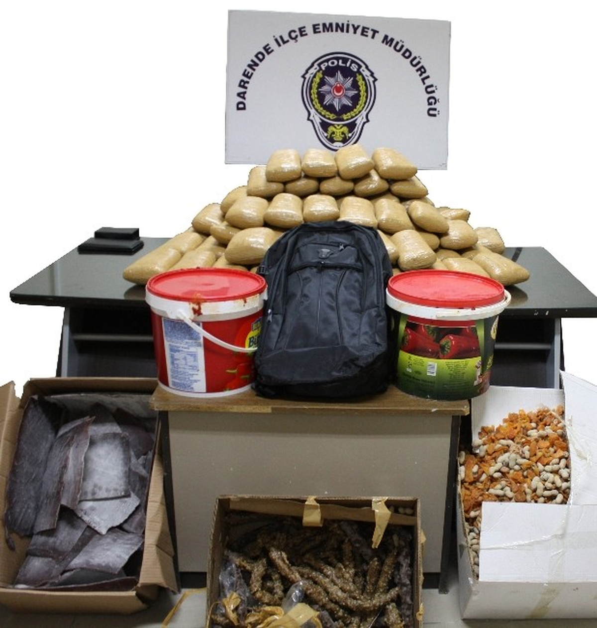 Darende\'de 77 Kilo 750 Gram Esrar Ele Geçirildi