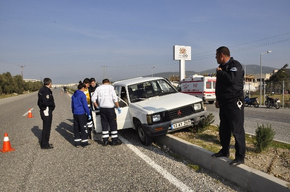 Direksiyon Başında Kalp Krizi Geçiren Sürücü Öldü