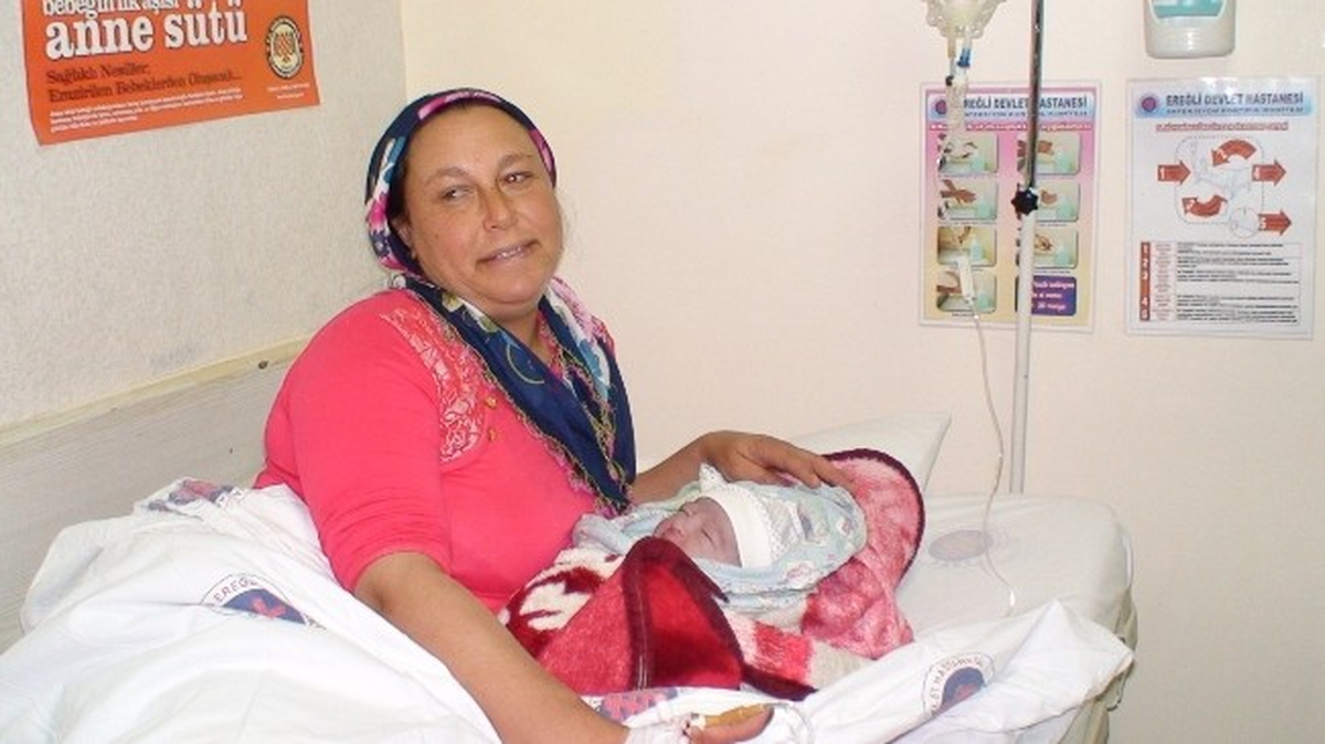 Ereğli\'de Yeni Yılın Bebekleri