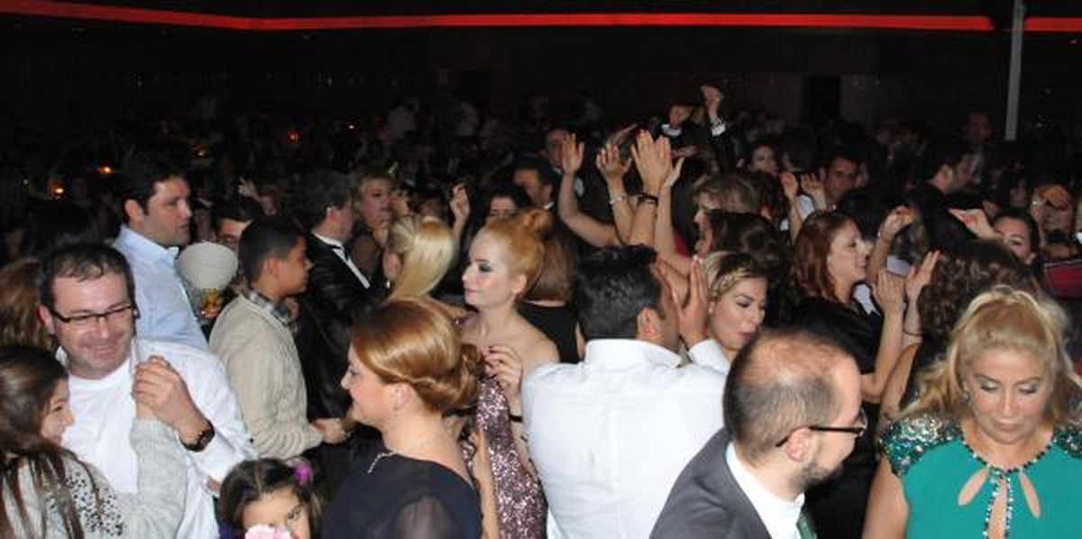 Gaziantep\'te Coşkulu Yeni Yıl Kutlaması