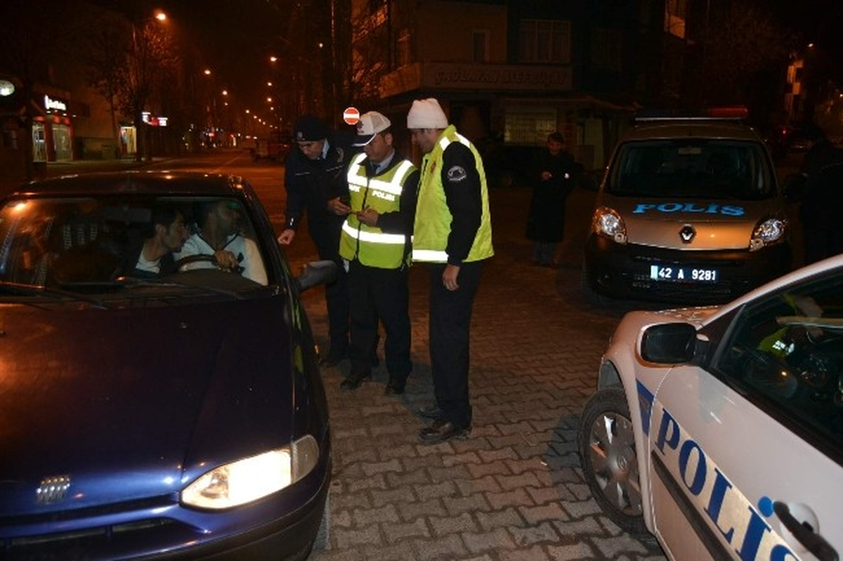 Kulu Emniyetinden Yılbaşı Denetimi