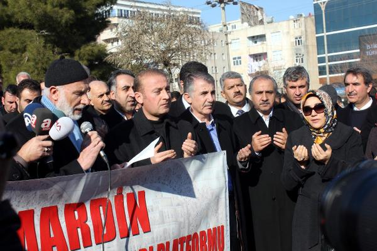 Mardin\'de 17 Aralık Operasyonuna Tepki