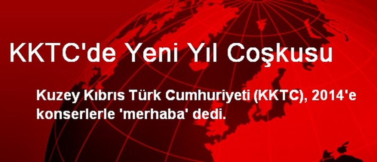 KKTC\'de Yeni Yıl Coşkusu