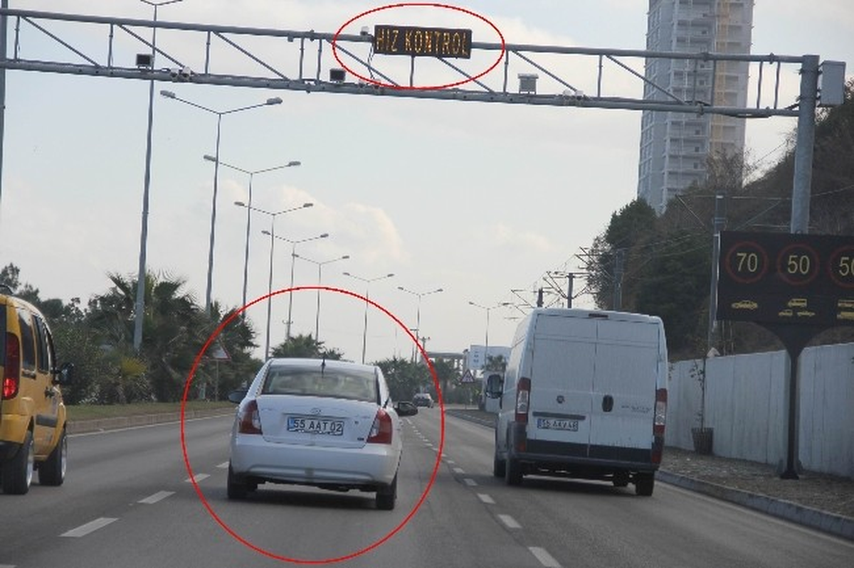 Samsun\'da Radar Ekipleri Ceza Yağdırıyor
