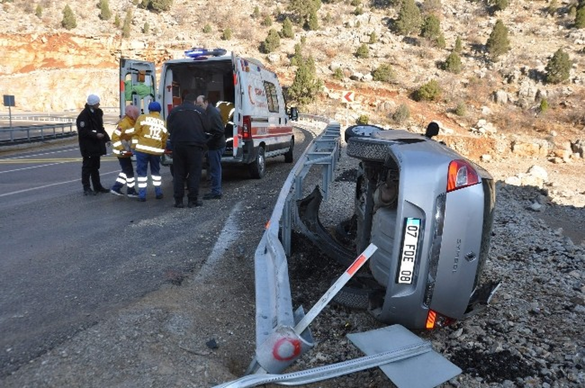 Seydişehir\'de Trafik Kazası: 1 Yaralı