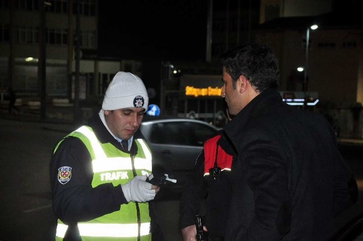Sivas\'ta Yeni Yılın İlk Trafik Cezası