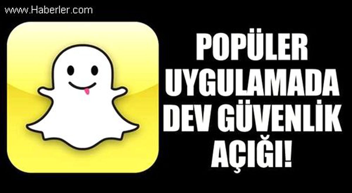 Snapchat Kullananların Bilgileri Çalındı