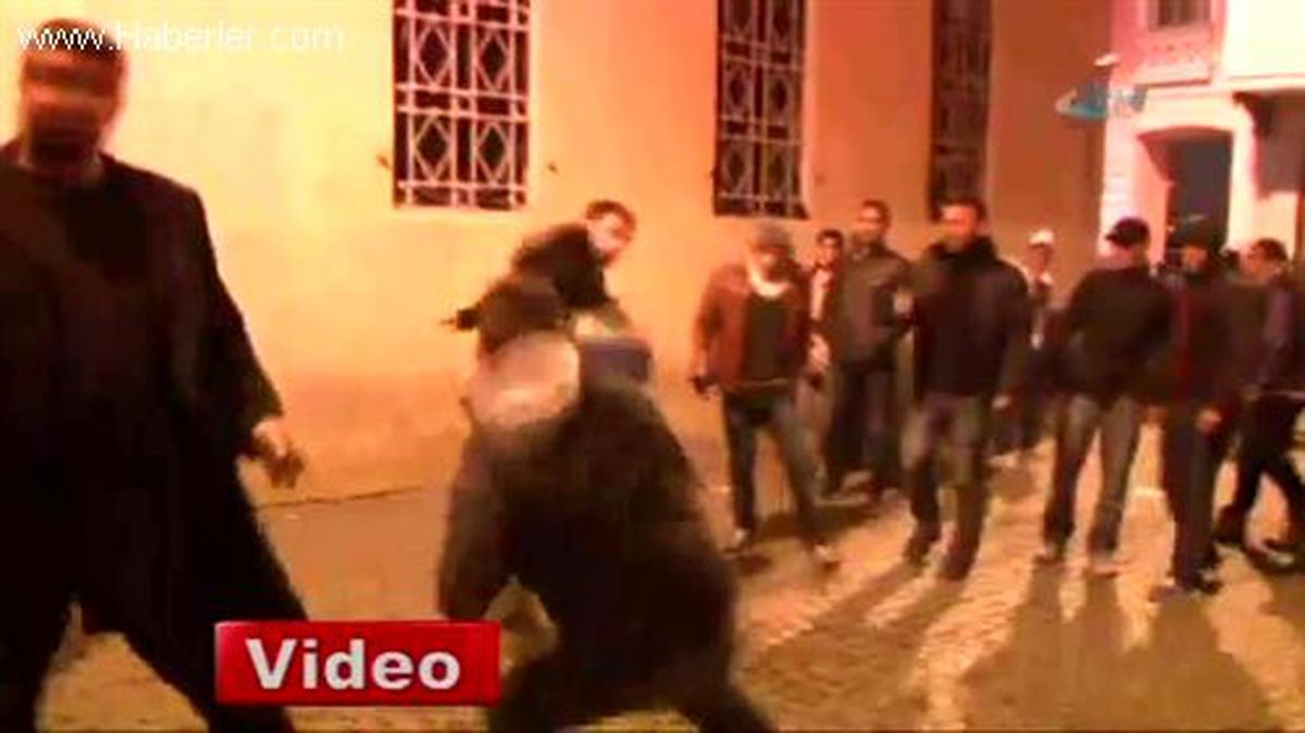 Taksim\'de Dehşet Dolu Anlar
