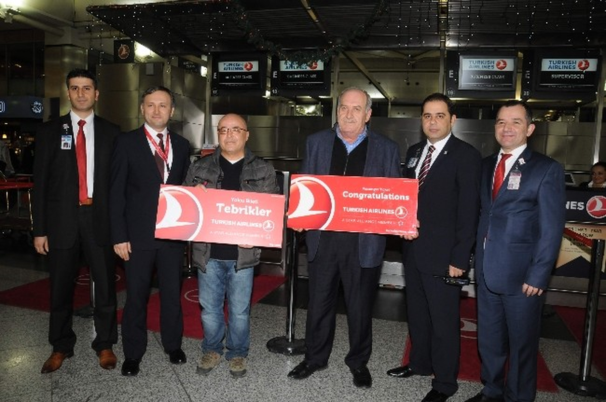 THY\'den Şanslı Yolcularına Bedava Bilet