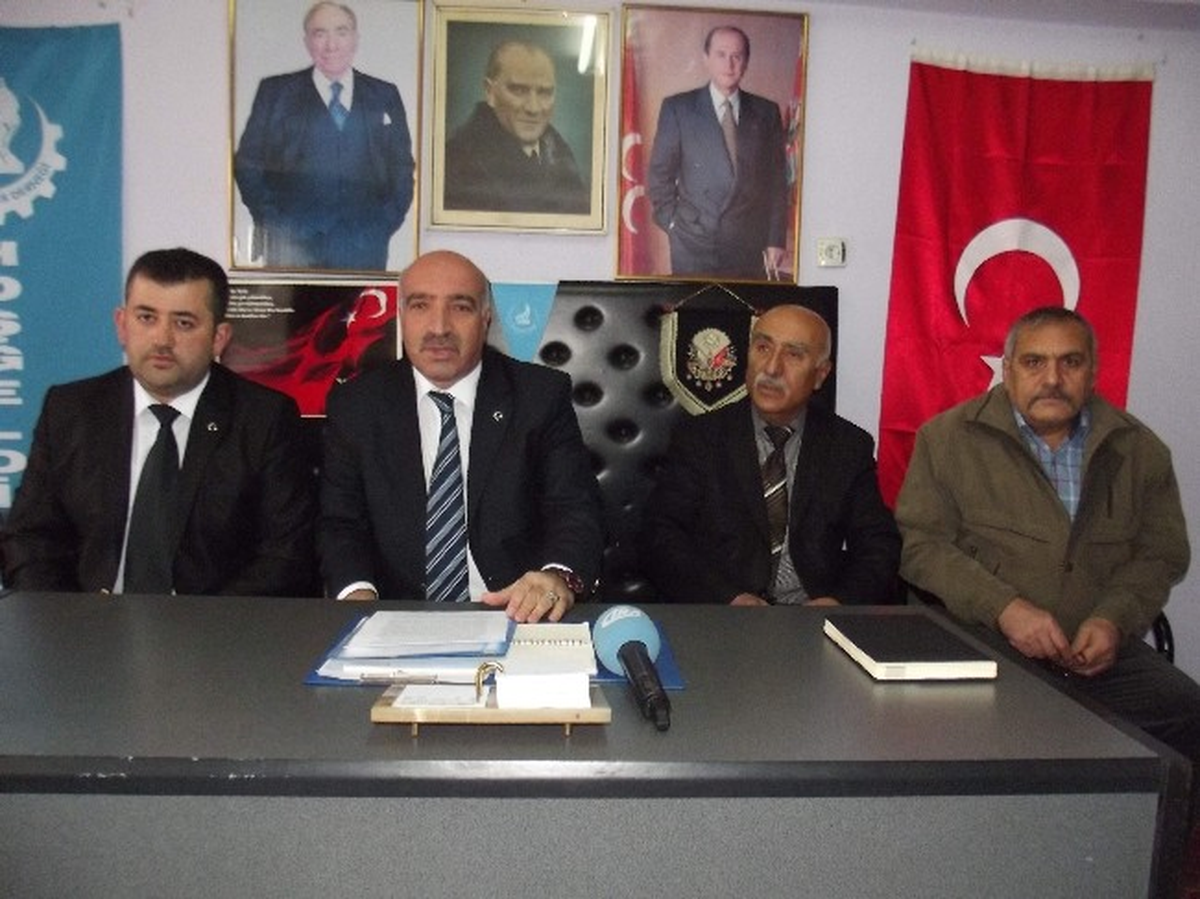 Ülkücü İşçiler Derneği Malatya İl Başkanı Vahap Murat Açıklaması