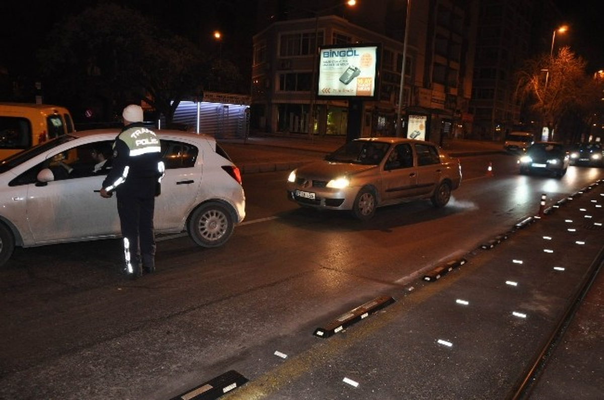 Yılbaşında Alkollü Sürücü Denetimleri