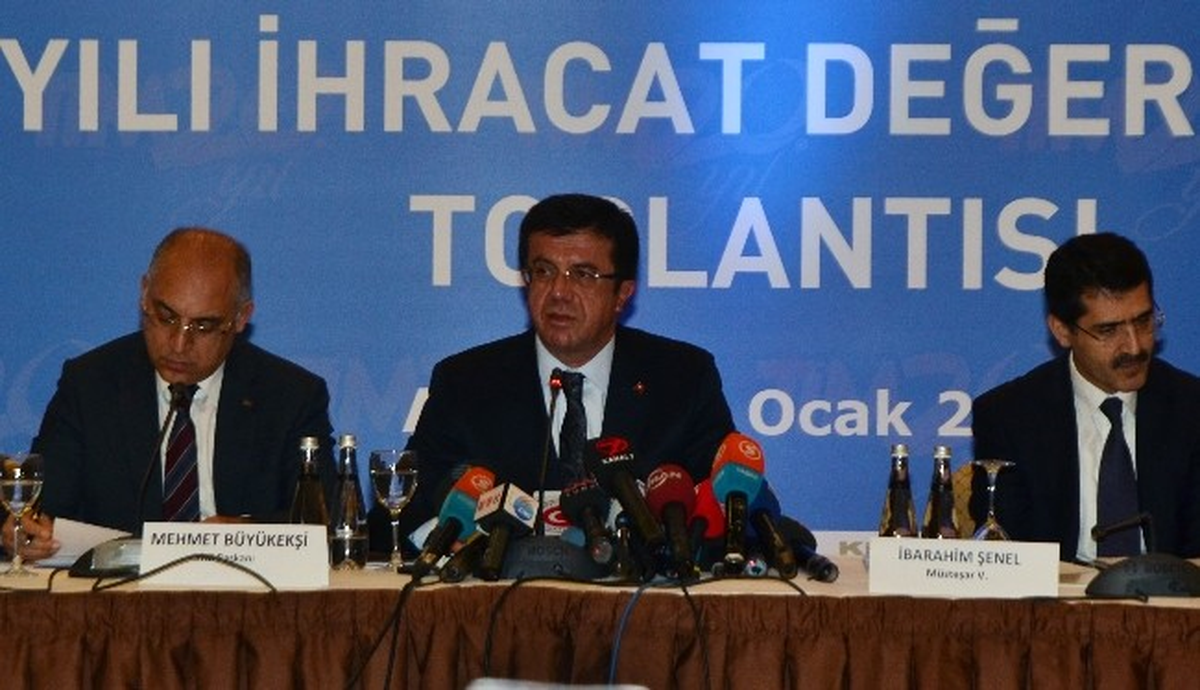 Bakan Zeybekci, 2013 Yılı İhracat Rakamlarını Açıkladı