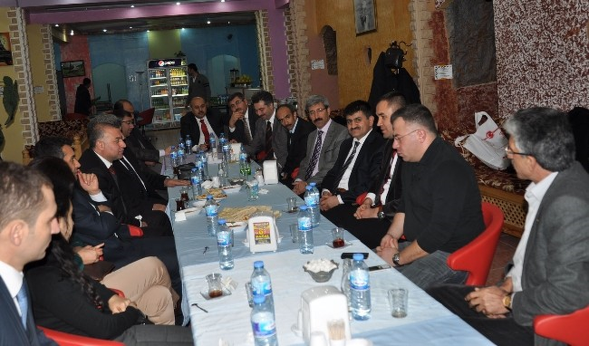 Ceylanpınar Müftüsüne Veda Yemeği
