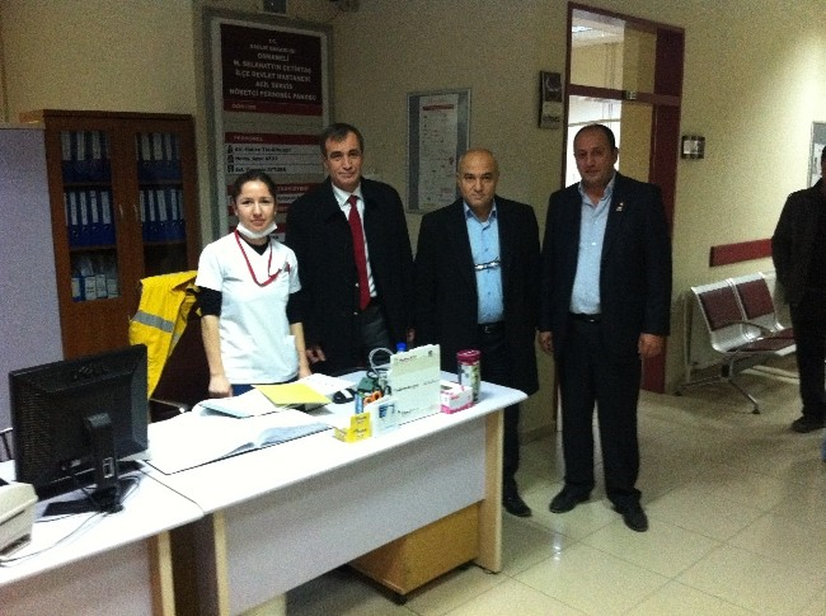 CHP Heyetinden Ziyaretler