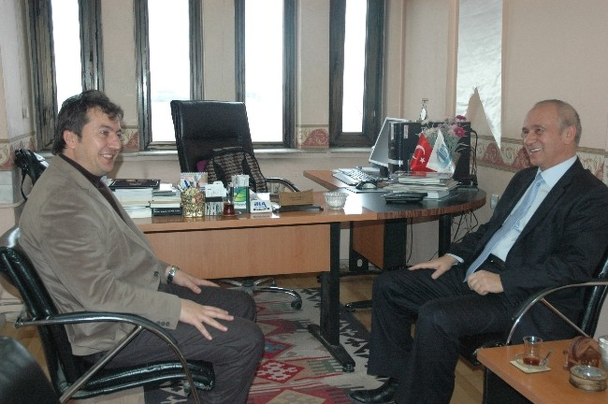 EGC Başkanı Sabuncuoğlu\'ndan İHA\'ya Ziyaret