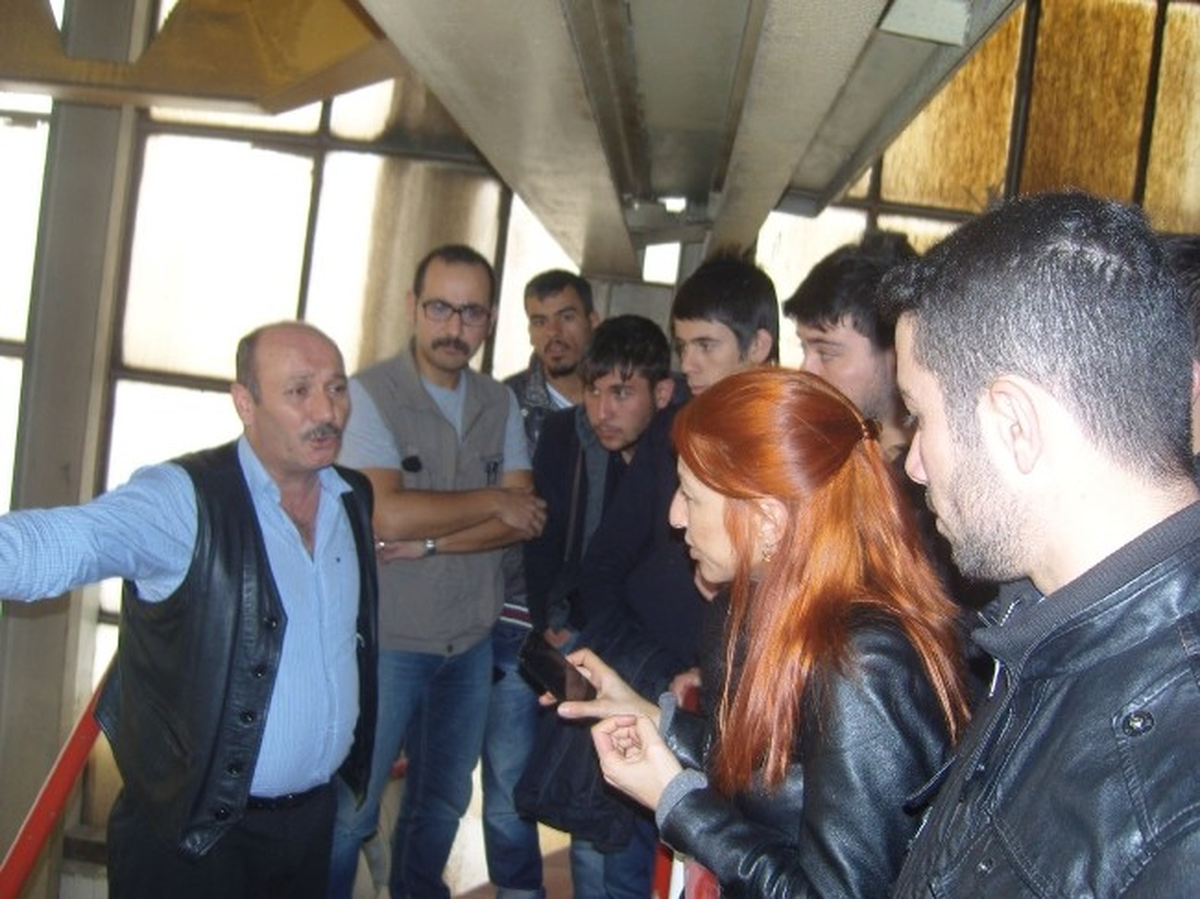 Elmalı MYO Öğrencilerinden Şeker Fabrikasına Teknik Gezi