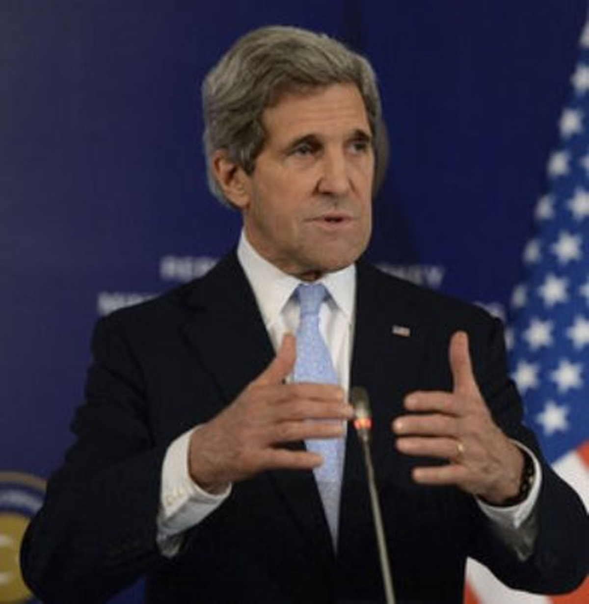 Gazze\'de ABD Dışişleri Bakanı Kerry\'e Protesto