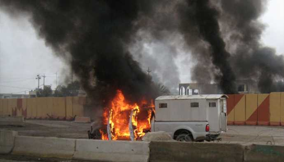 Irak\'ta 5 Polis Merkezi Ateşe Verildi