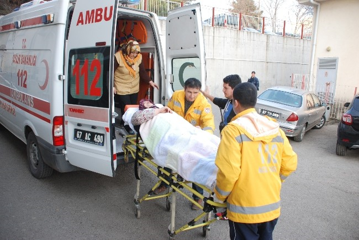 Ereğli\'de Sobadan Çıkan Kıvılcımlar Yangına Neden Oldu