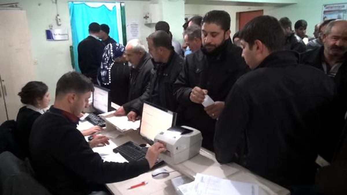 Nusaybin Devlet Hastanesi Acil Serviste İzdiham ve Kargaşa